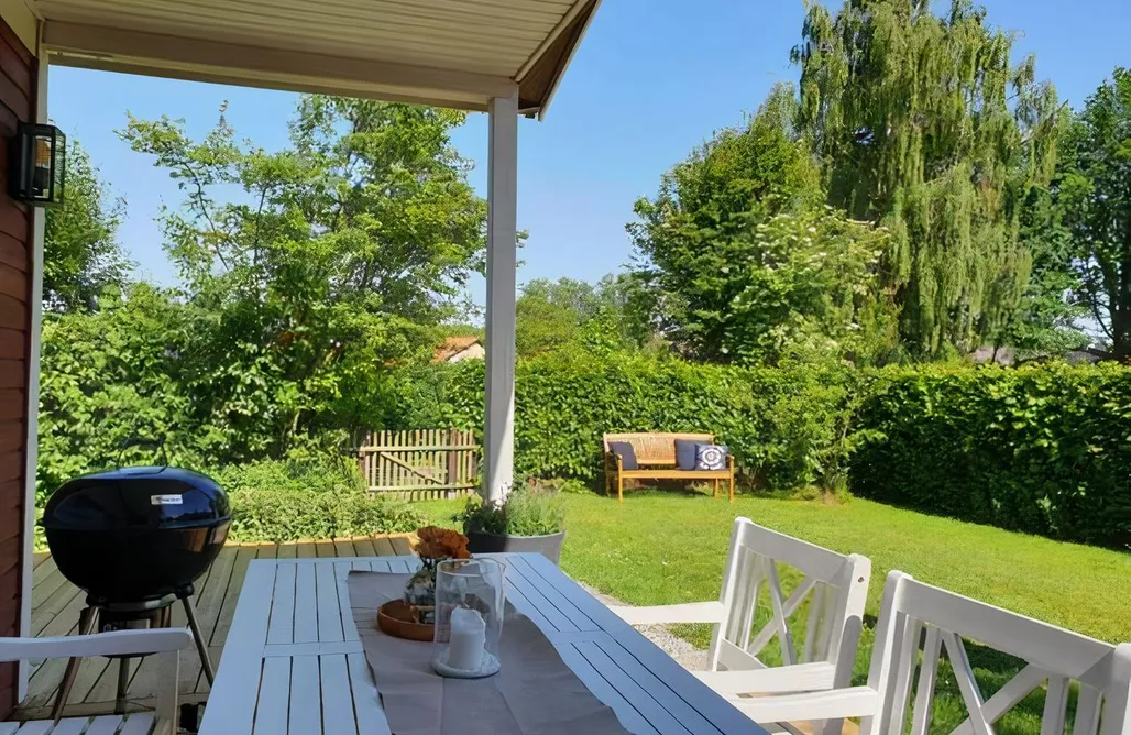 Hébergement AlohaCamp Ferienhaus Dröge Hörn am Großen Meer mit Ruderboot und Infrarotkabine 4