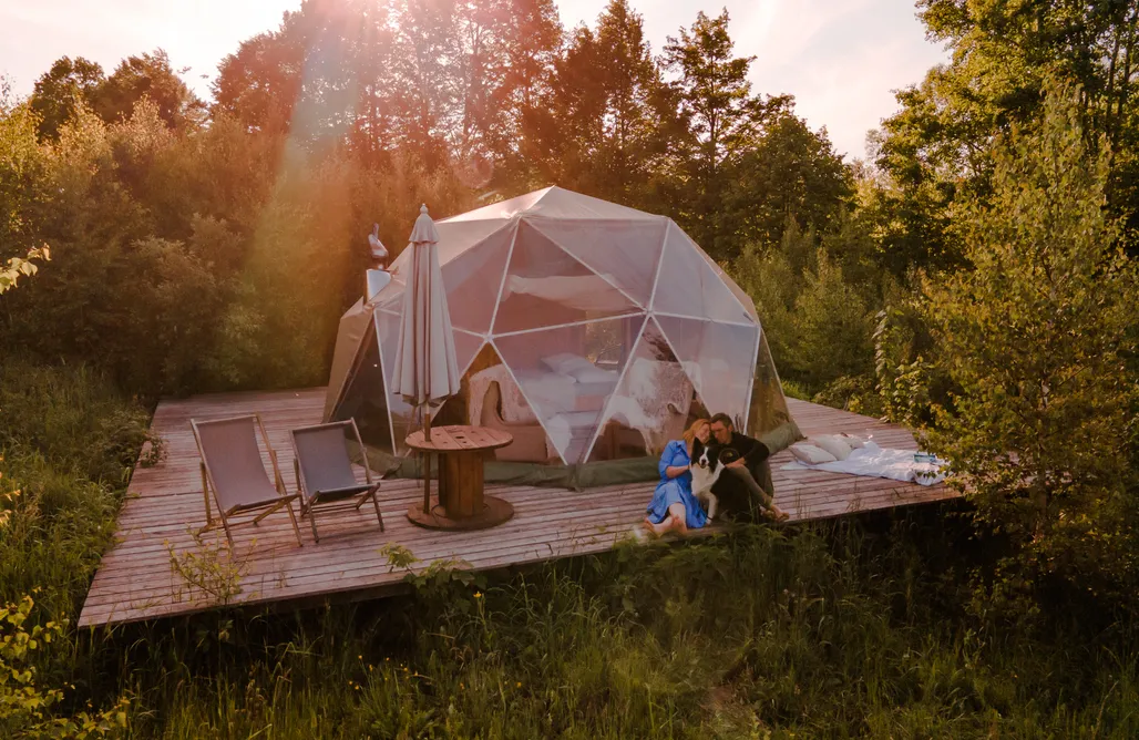 Glamping Poland Vegan House 2