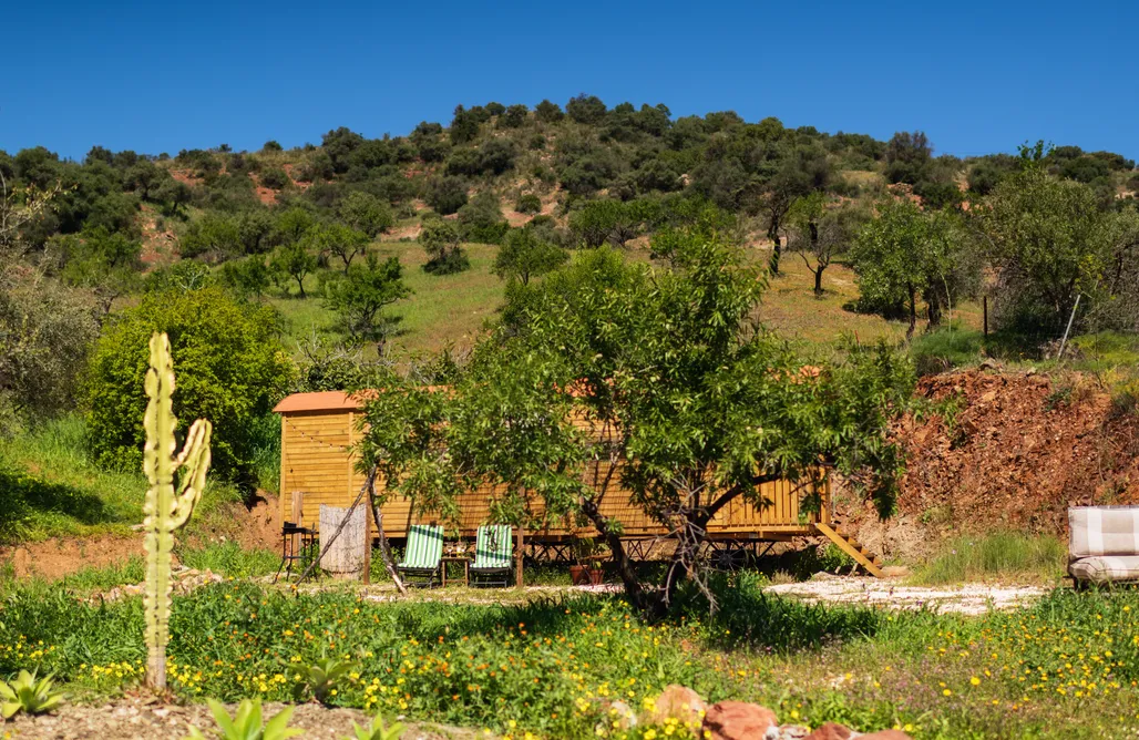 Cabaña Con Jacuzzi Privado Parejas Cádiz Finca la montaña roja 3
