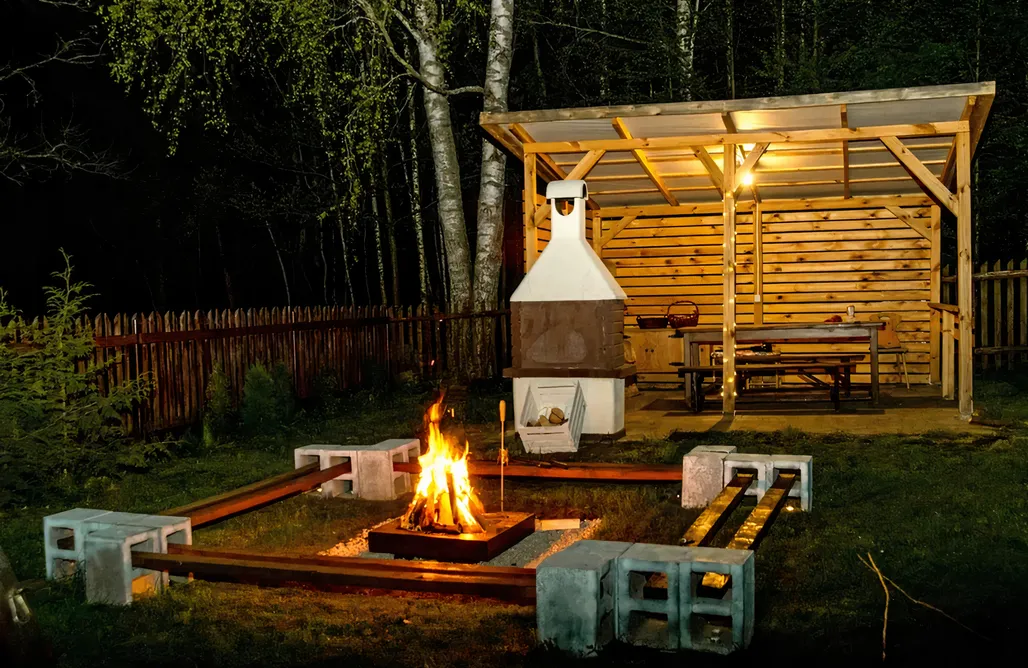 noclegi AlohaCamp Dom w Puszczy z ruską banią  4