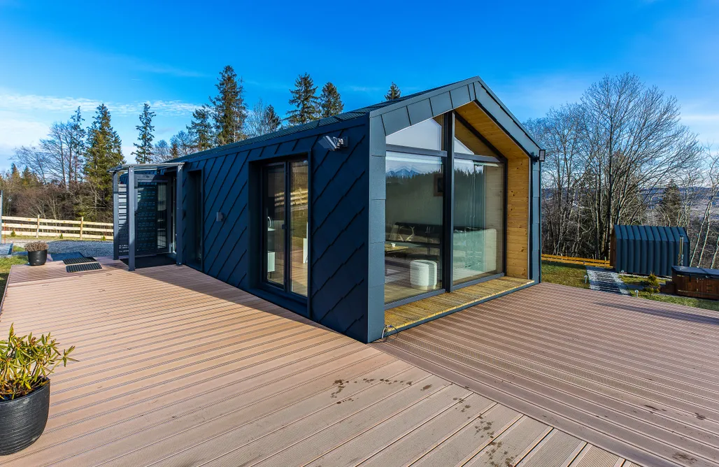 noclegi AlohaCamp Kotelnica Białczańska - Ino Groń dom z dużym ogrodem i widokiem na Tatry 3