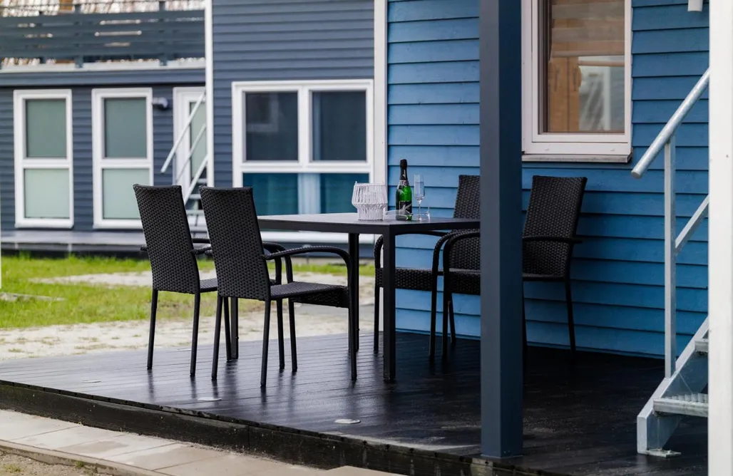 Unterkunft AlohaCamp Tiny Haus Boddenblick 5