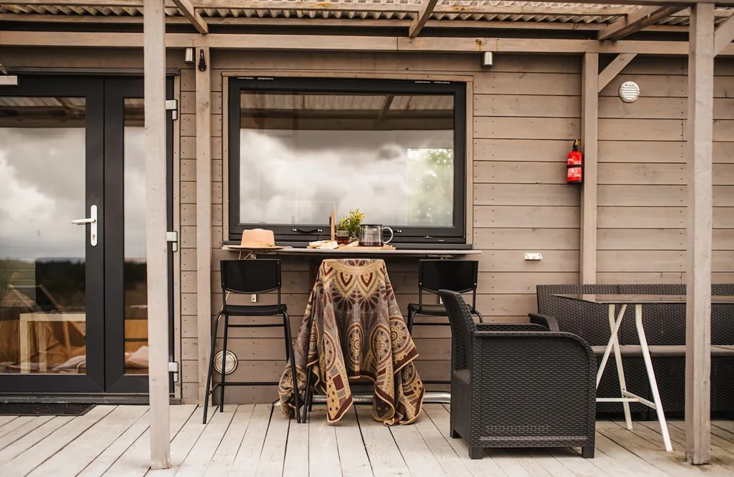 ubytovanie AlohaCamp Tiny House s terasou nad vodou, blízko prírody 4