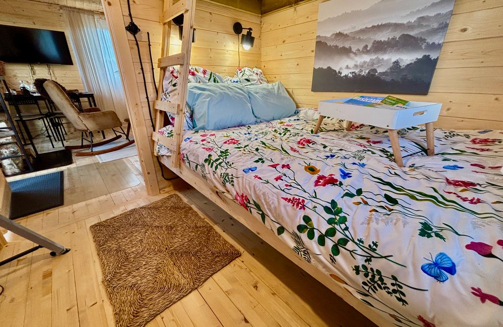 AlohaCamp D11 Domek z jacuzzi, kominek, klimatyzacja, 650m2ogród +sauna basen 2