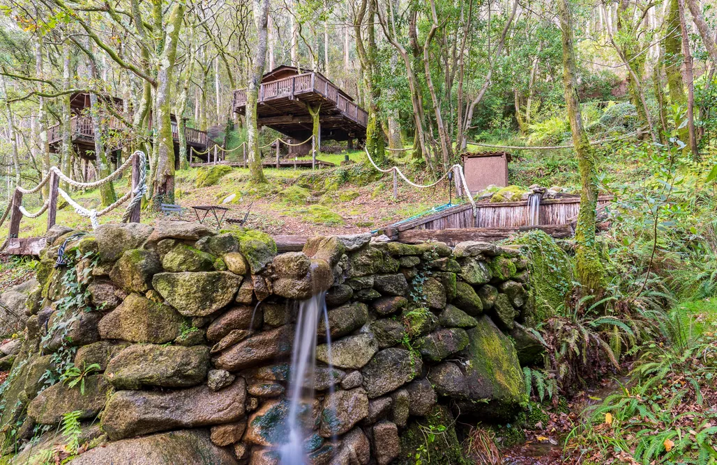 AlohaCamp accommodation Cabaña en los árboles en Remanso do Manantial "Enzo" 1