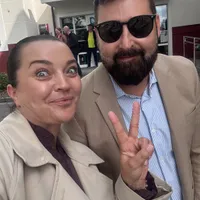 Dorota i Przemek  gospodarz Pensjonat Zakątek