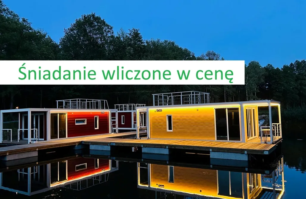 Domki na Wodzie Borchówka 7 Stawów AlohaCamp