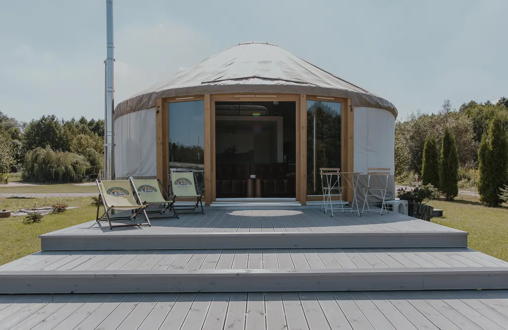 noclegi AlohaCamp Jurta Kora Glamping 2