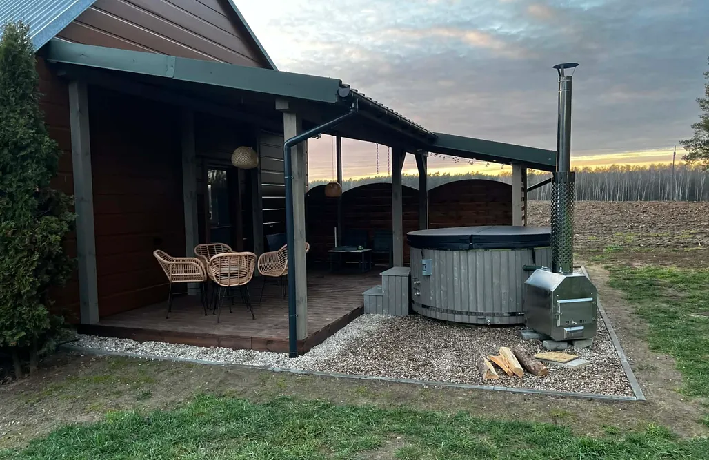 Drohiczyn noclegi Szyszkowy Domek z balią  3