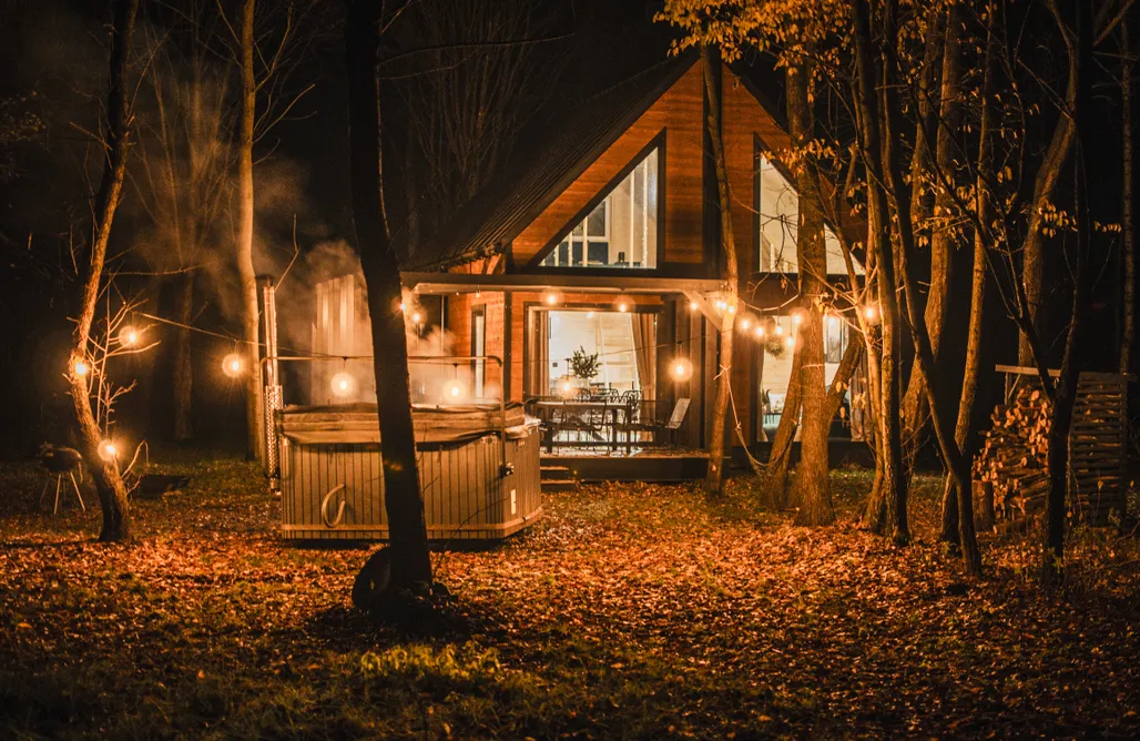 alojamientos AlohaCamp GreenWood Dom z jakuzzi i furtką do lasu 1