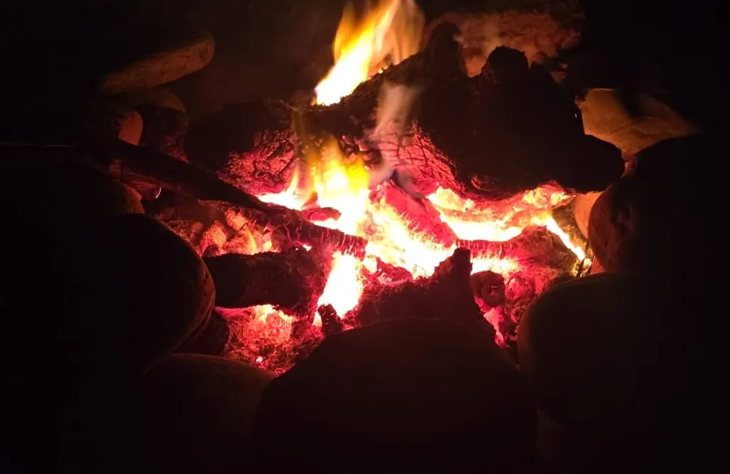 alojamientos AlohaCamp La Solana - Bell tent 1