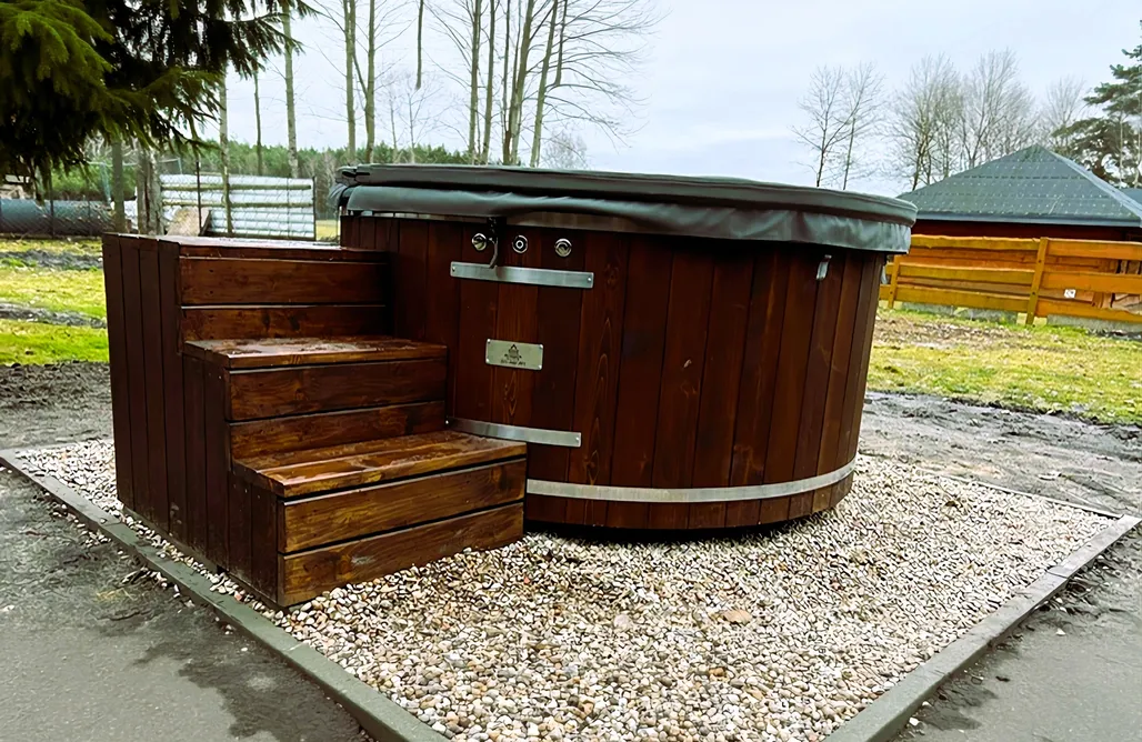 Unterkunft AlohaCamp Ranch Targówka - Hütten. Sauna, Badefass und Aufenthalt unter Tieren 4