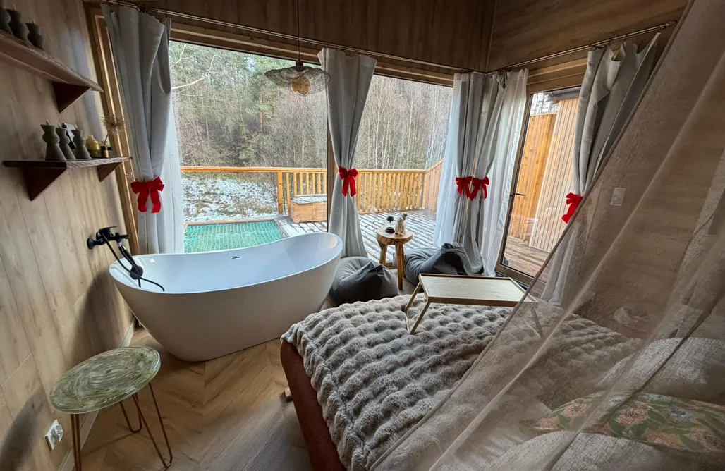 AlohaCamp BOCIAN różowy 4