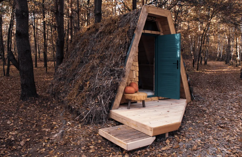 AlohaCamp accommodation Konopny Shelter 2