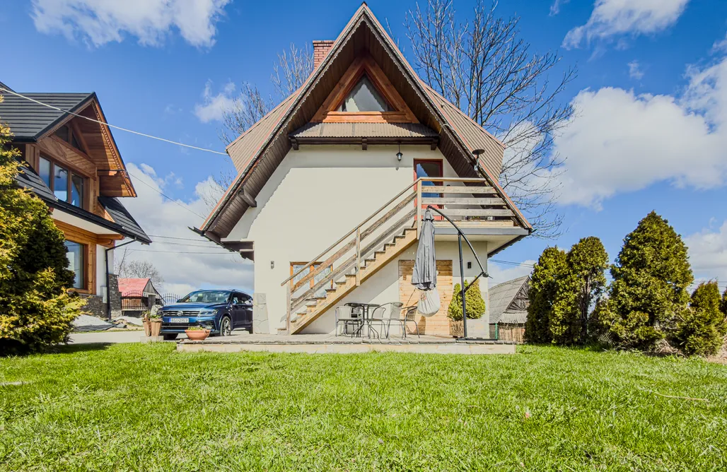 Szczyrzyc noclegi Domek Zyngierka- Widok na Tatry I balia+ sauna + kominek | termy 5 min 2