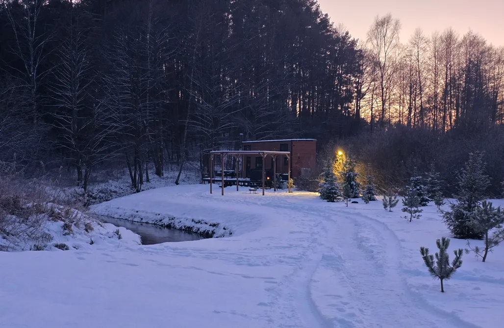 Location Pologne Tiny Silent House River 1