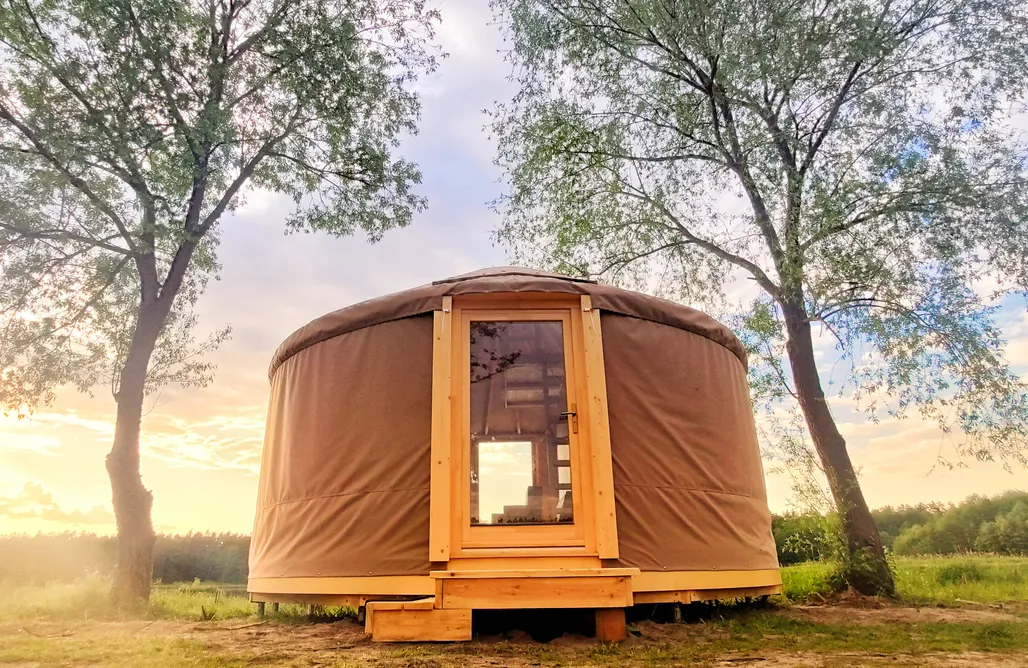 AlohaCamp Cztery Stawy Glamp - Jurta Czyngis Chan 2