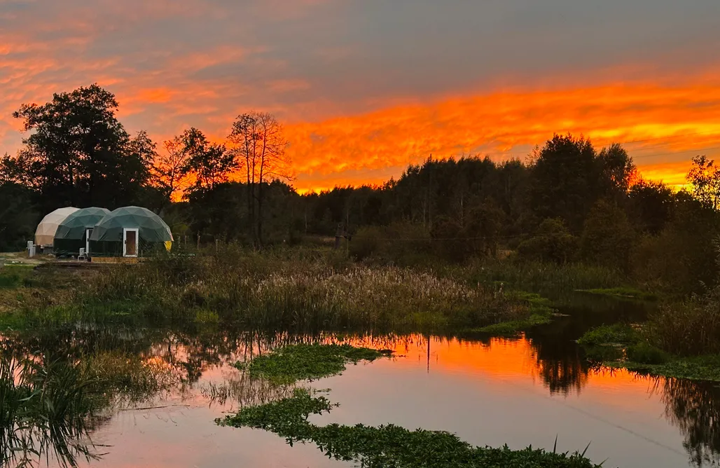 noclegi AlohaCamp Kopuła przy rzece 2