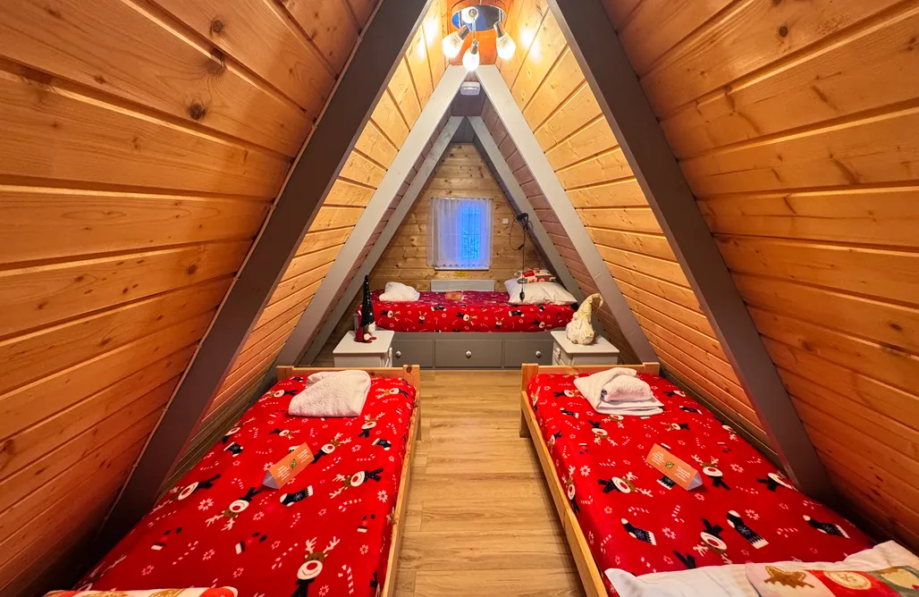 noclegi AlohaCamp Górski Drewniany Domek Premium SPA 5