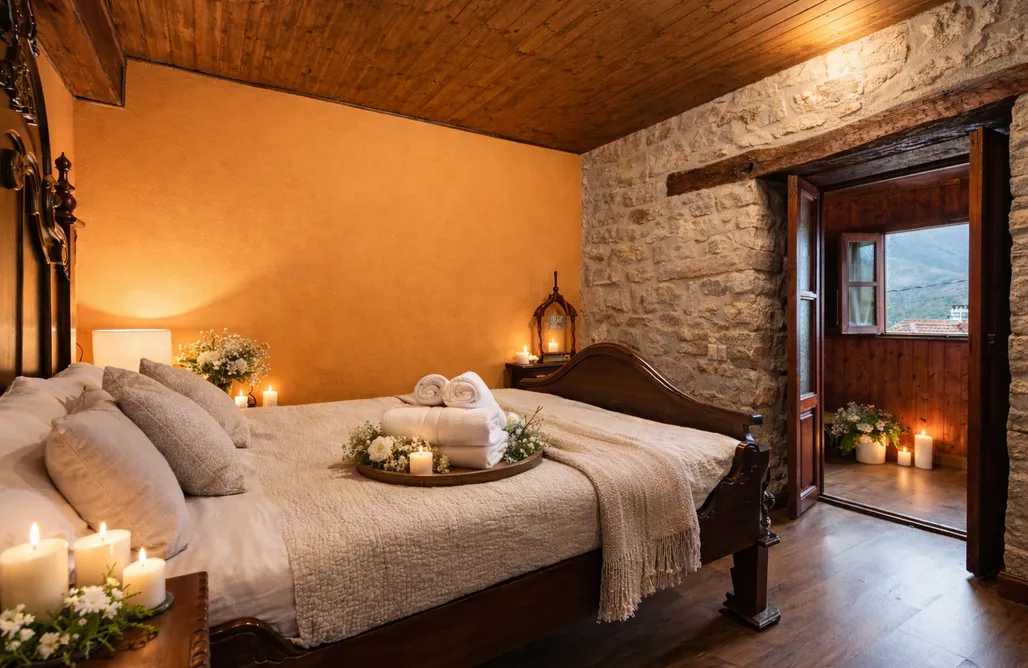 AlohaCamp , encantadora casita de montaña con jacuzzi 4