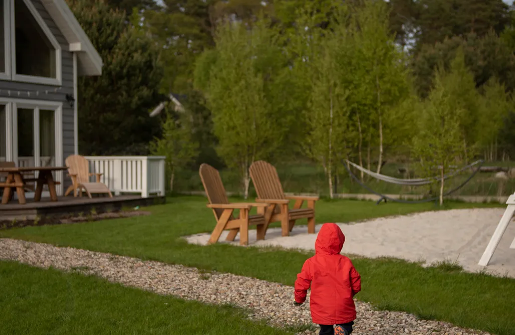 noclegi AlohaCamp W Brzozowym Gaju, Lubiatowo sauna 1