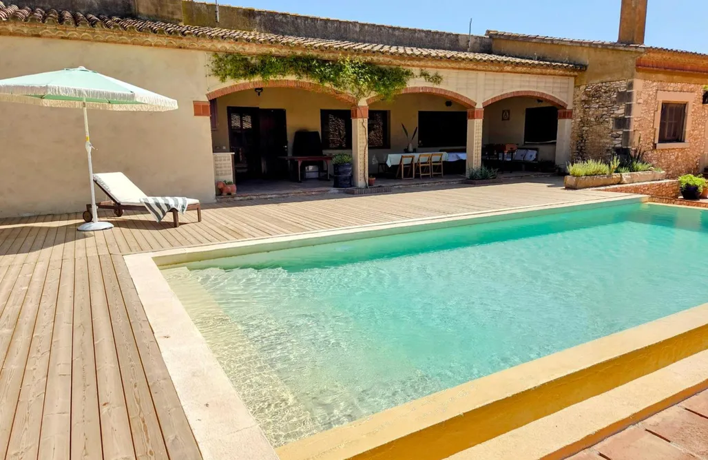 Alojamiento Bielsa Villa Santa Oliva - pool, vineyards & beaches 2