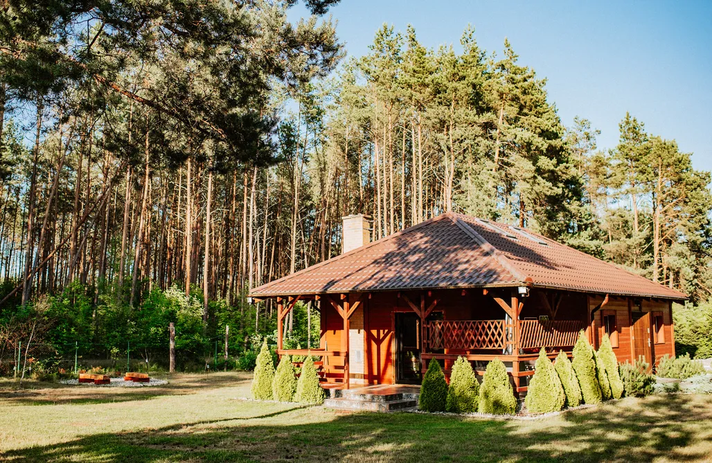 AlohaCamp Piękny Całoroczny Domek z kominkiem na Kaszubach 2