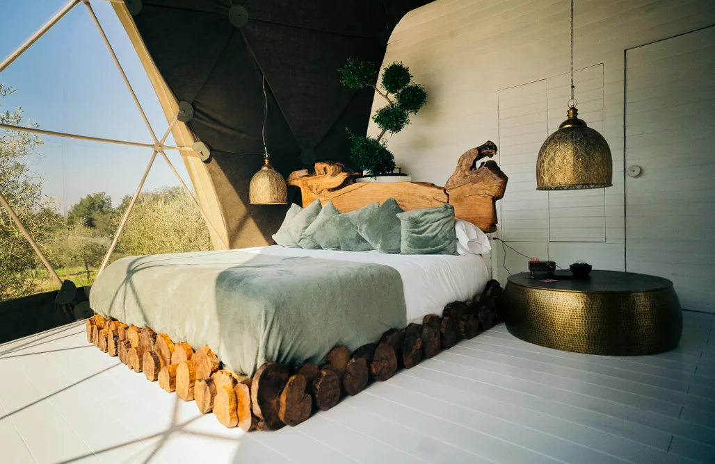 alojamientos AlohaCamp Domos geodésicos en Cataluña 1