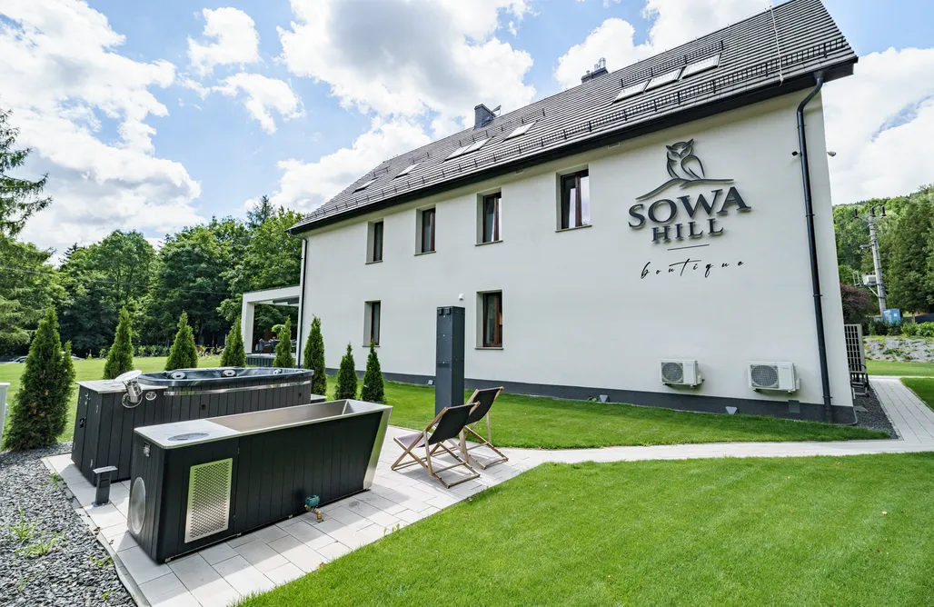 ubytovanie AlohaCamp Sowa Hill SPA – jacuzzi, sauna, ľadová kaďa, Soví hory 4