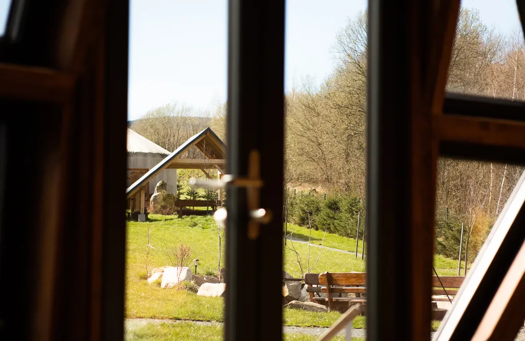 AlohaCamp Całoroczny domek kopułowy Żywioł Ognia 3