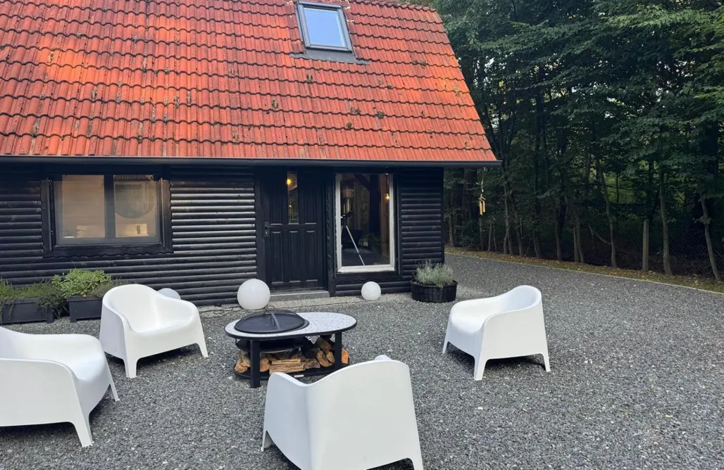 alojamientos AlohaCamp Forest Cabin Nest-Family Retreat for 7 with Sauna & Hot tub 5