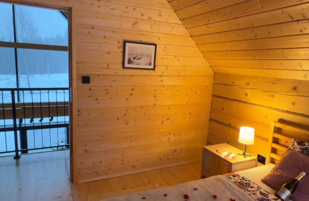 AlohaCamp Mountain Cottage Na Leśnej Polanie 4