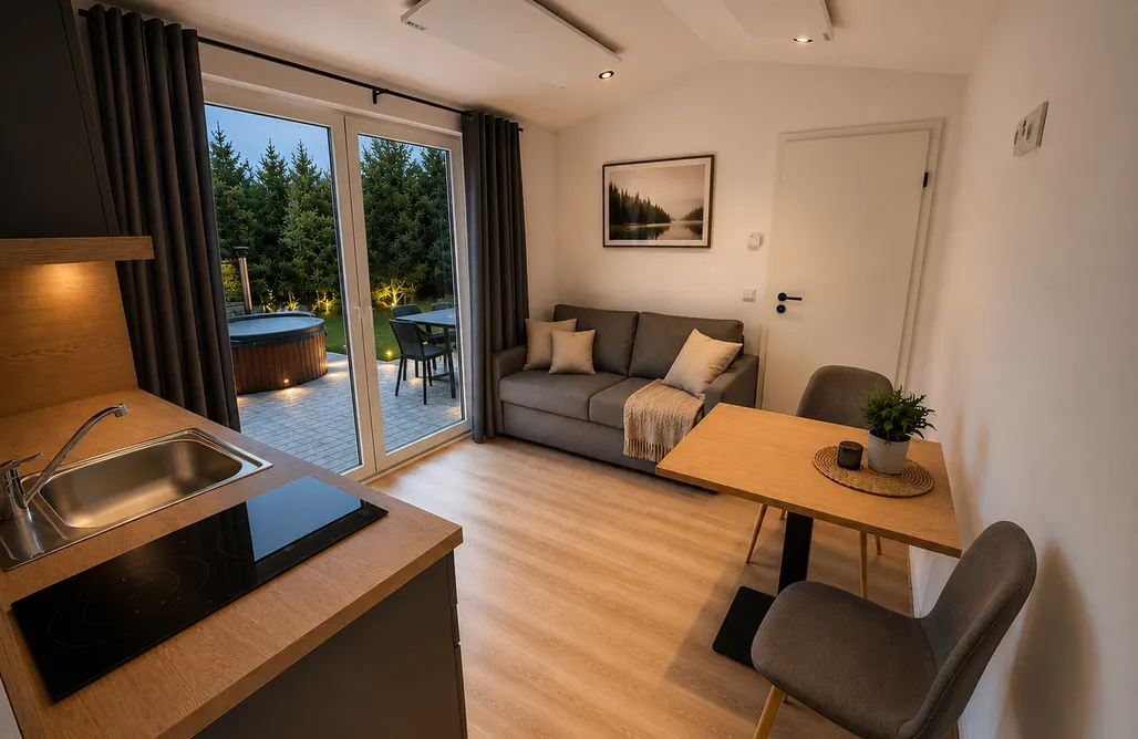 Hassberge Chalets - Deluxe Chalet AlohaCamp