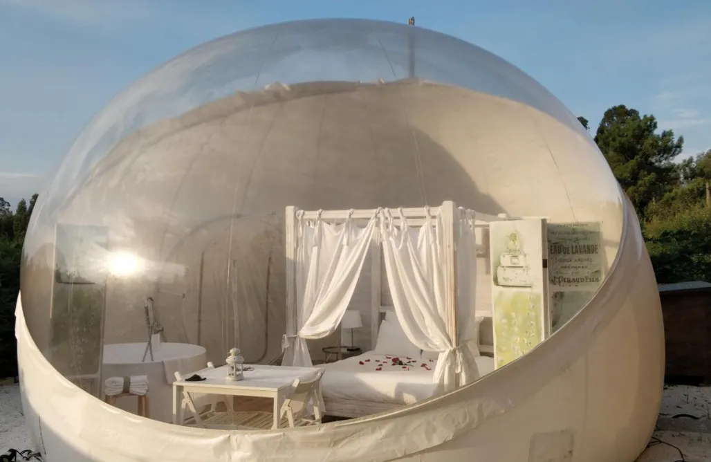 Burbujas Astronómicas Albarari AlohaCamp