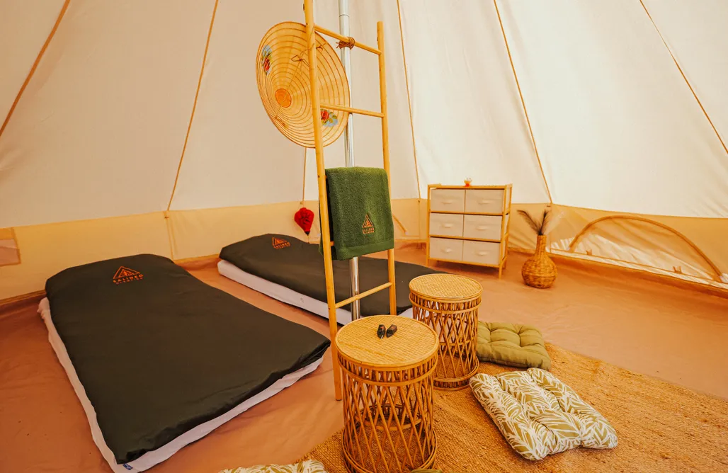 AlohaCamp Namiot safari Wietnamskie Lampiony 2