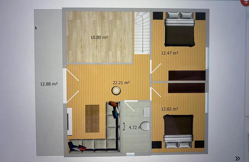 AlohaCamp Zweizimmerhaus 3
