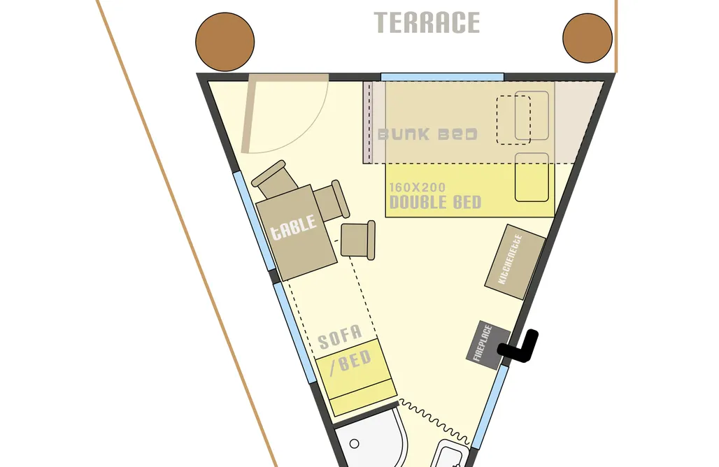noclegi AlohaCamp Tree Vill - Domki na drzewie 1
