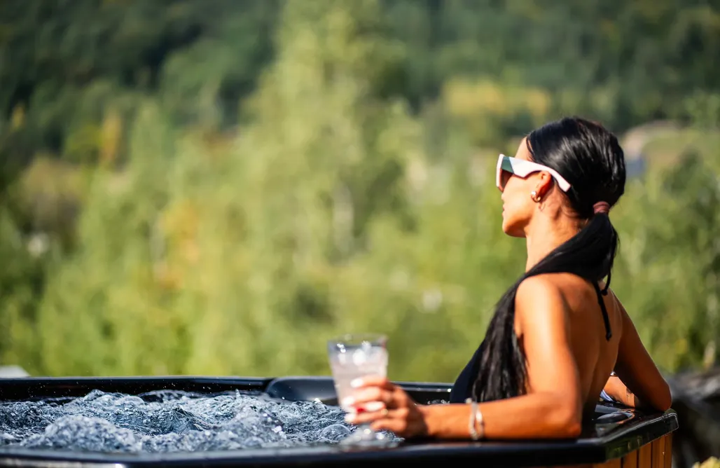 Agroturystyka Domki ForRest House Jaccuzi&Sauna 1