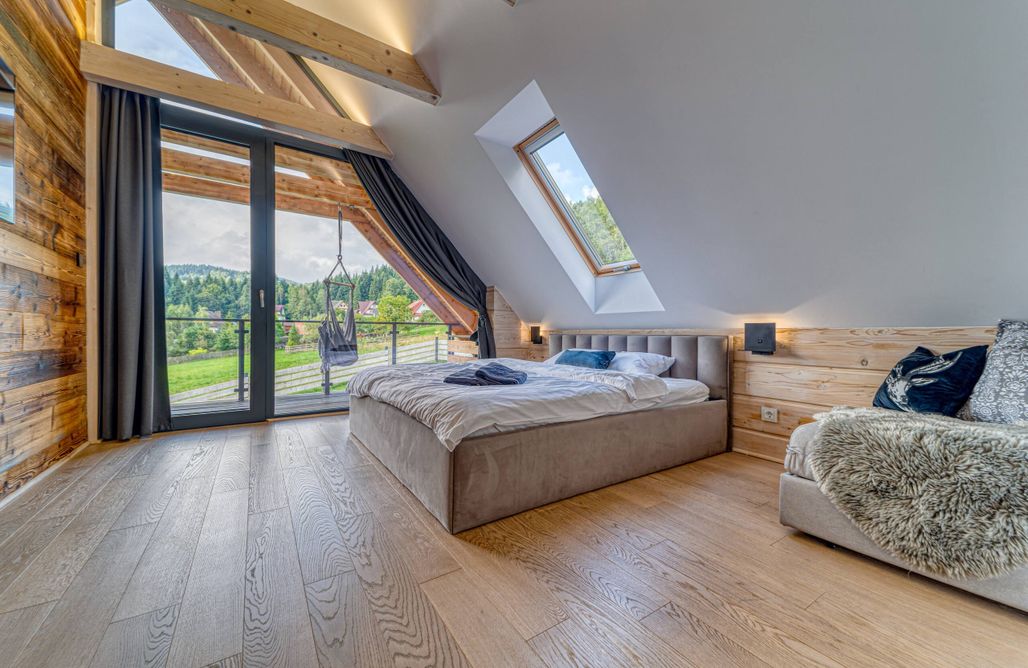 AlohaCamp Domek Sosnowy z jacuzzi i widokiem na Babią Górę 2