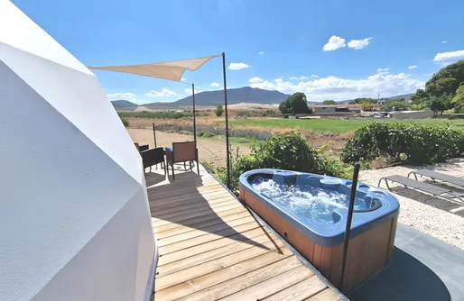 Imagen de Glamping - Nixia dome Luna Nueva, Llena, Azul