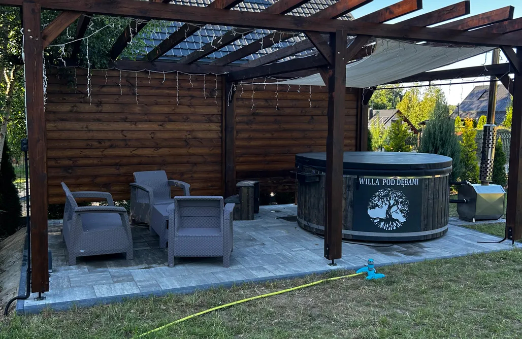 noclegi AlohaCamp Willa pod Dębami - z balią na wyłączność nad Zalewem Chańcza 1