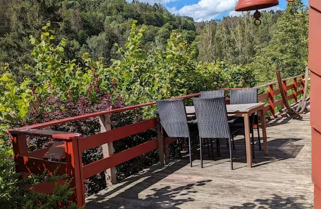 Unterkunft AlohaCamp Ferienhaus am Waldrand mit Sauna & großer Terrasse 4