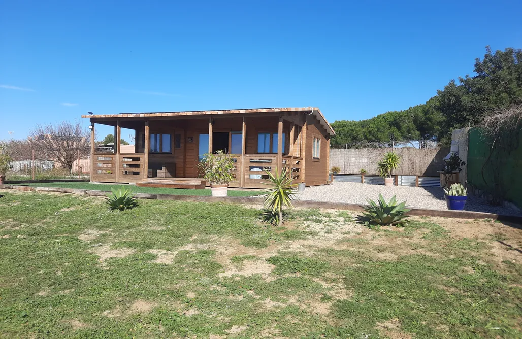 alojamientos AlohaCamp Wooden Eco Cabin 1