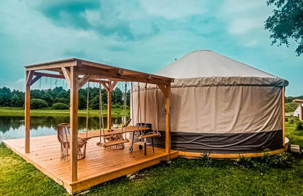 noclegi AlohaCamp Jurta Yuka Glamping 4
