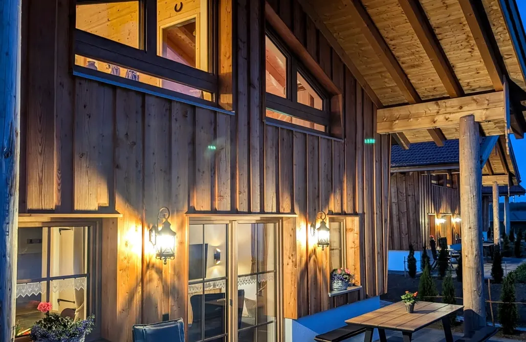 AlohaCamp accommodaties Inser Hof - Hüttenleben Bayern 1