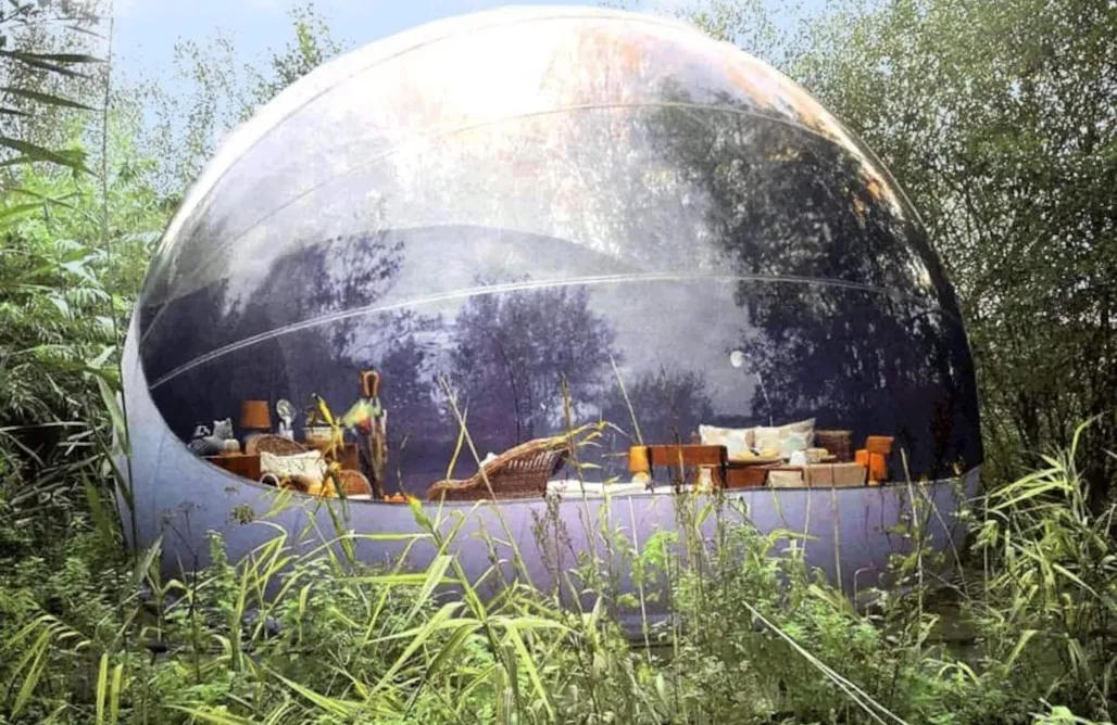 The Dreaming Water Bubble at the Cendron Ponds AlohaCamp