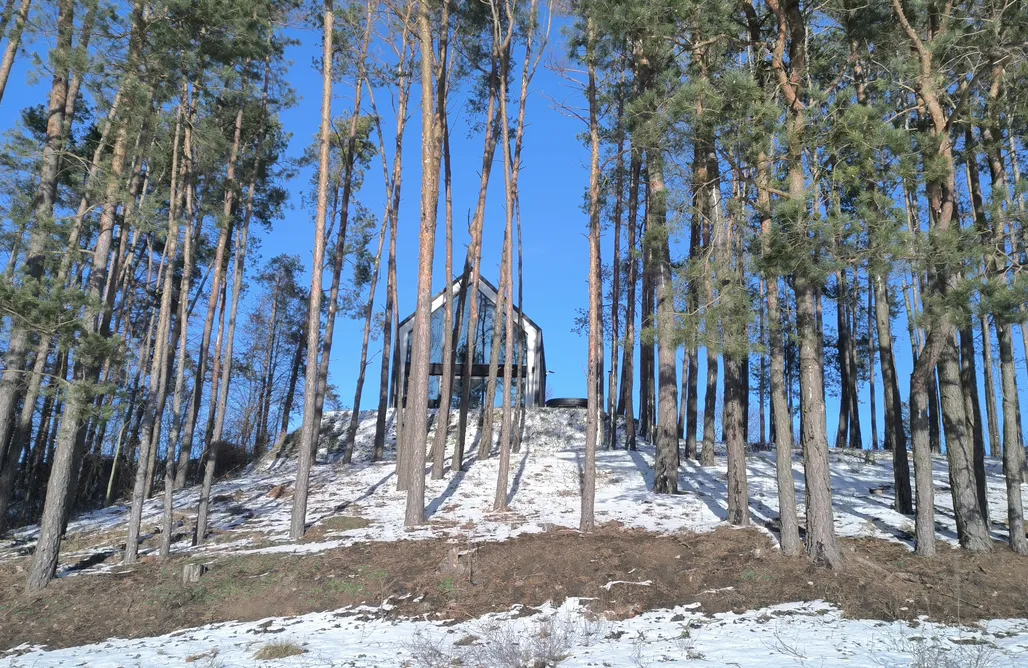 AlohaCamp accommodation Wschód & Zachód domek Zachód 1