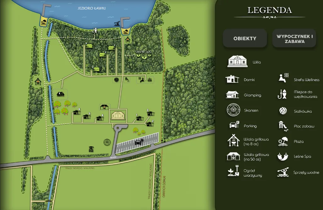 noclegi AlohaCamp Glamping Przystań Jeziorany - Warmia i Mazury 1