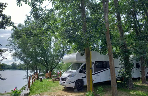 Image of Camper and Tent Pitch - Biwak Na Skarpie