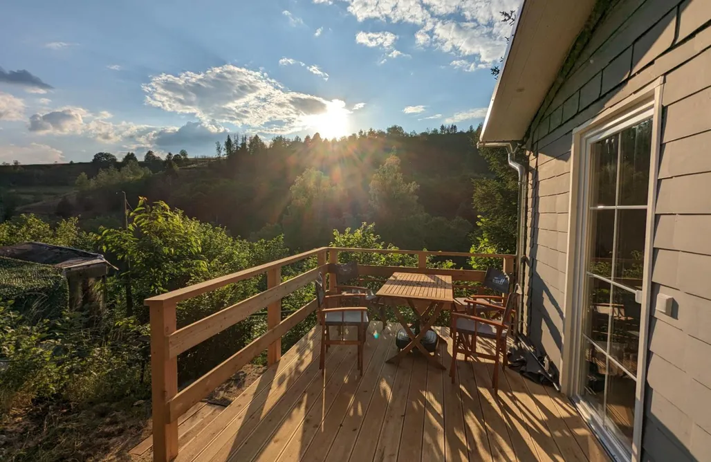 Chalet Ruhiges Ferienhaus mit Sauna 3